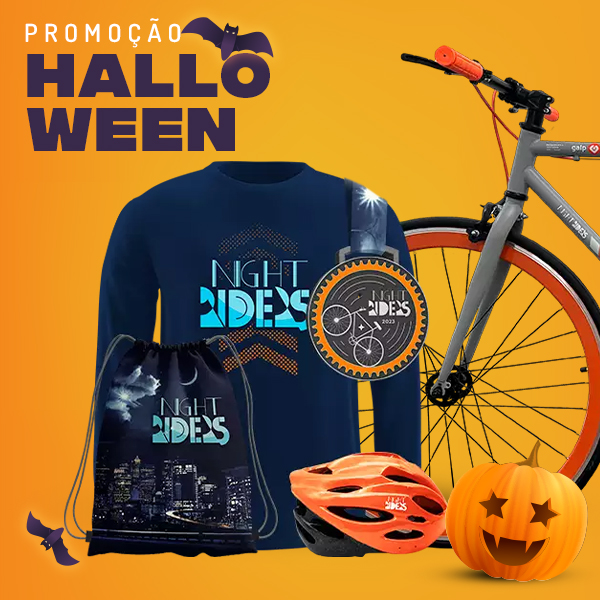 Kit Night Riders Bike - Halloween