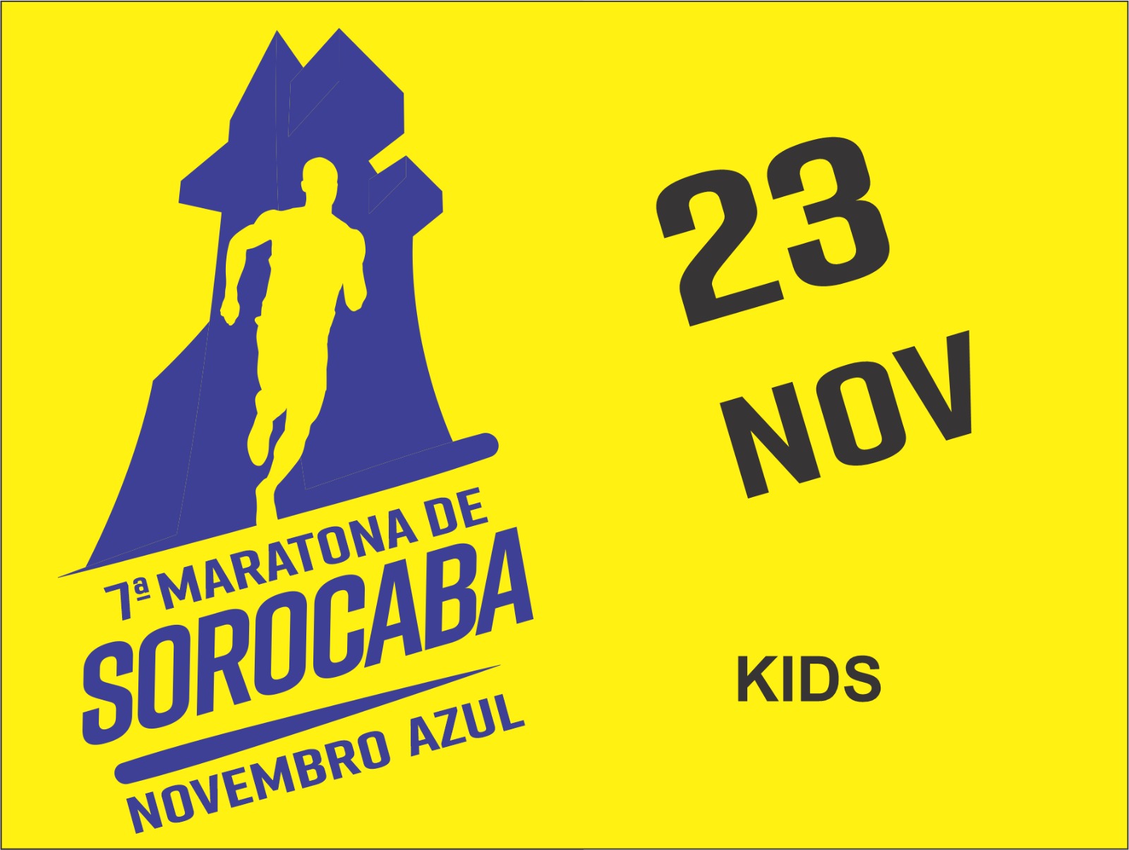 Dia 23/11 - inscrição para Kids