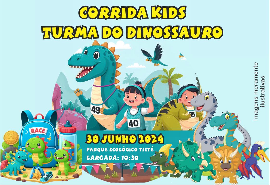 CORRIDA KIDS - TURMA DO DINOSSAURO - Calendário - Ativo