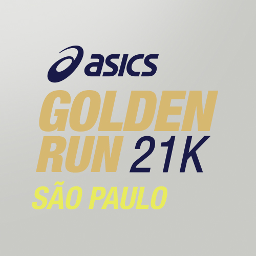 Logo do evento ASICS Golden Run 2017 - São Paulo
