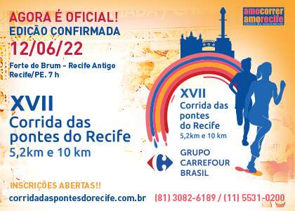 17ª Corrida das Pontes do Recife 10 KM Grupo Carrefour Brasil