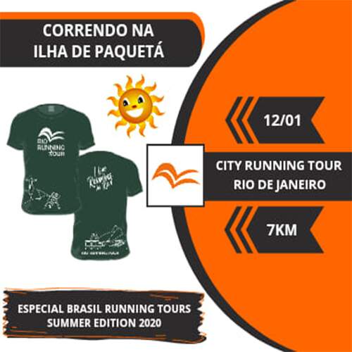Correndo na Ilha de Paqueta - Summer Edition 2020