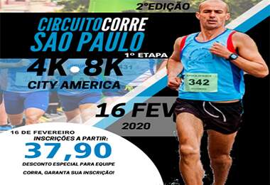  2 Edição - 1 Etapa - Circuito Corre São Paulo - City América