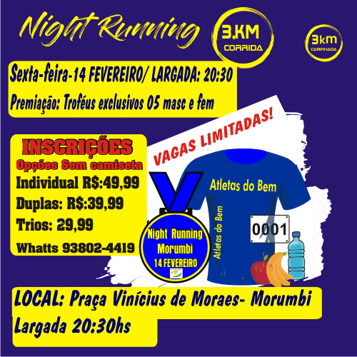 Night Running Morumbi 2020