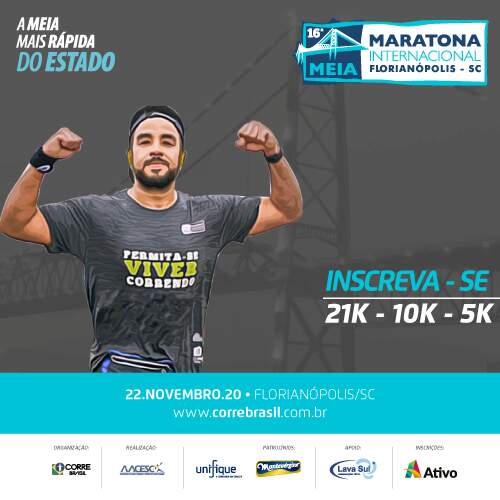 Meia Maratona Internacional de Santa Catarina - Florianópolis/SC
