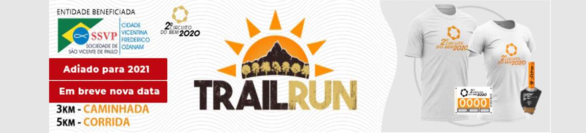 CIRCUITO DO BEM IDEAL 5K 2020  / ETAPA VICENTINA - Trail Run