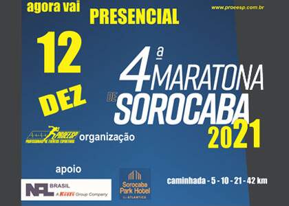 4º Maratona Sorocaba Novembro Azul
