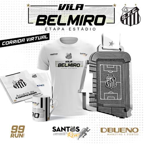 Santos Run Virtual - Etapa Vila Belmiro