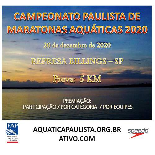 Campeonato Paulista de Maratonas Aquáticas 2020