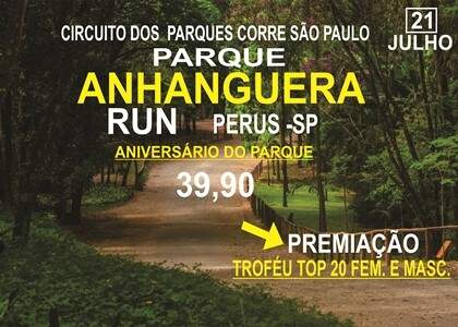 Circuito Dos Parques - Parque Anhanguera - 2° edição