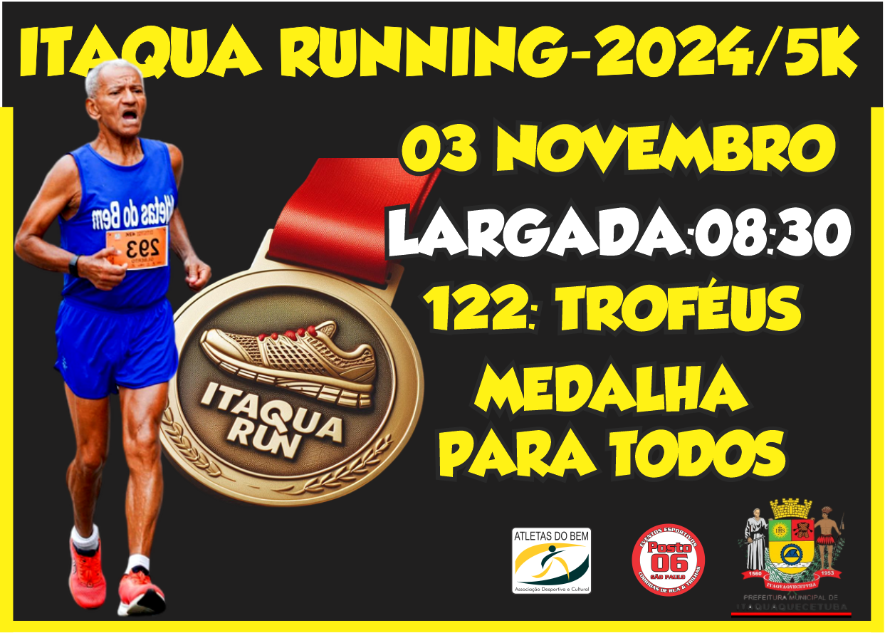 CORRIDA ITAQUÁ RUN - 2024